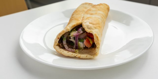 Beef Shawarma Wrap