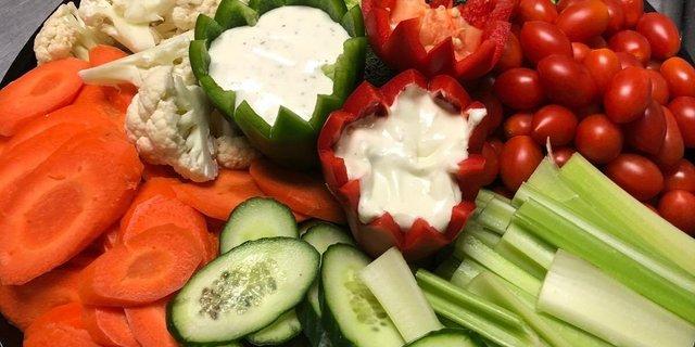 Raw Vegetable Tray