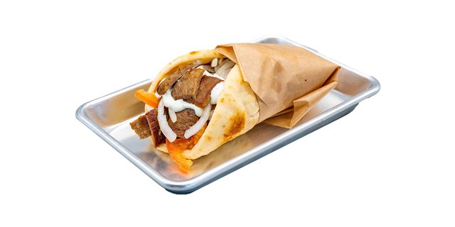 10 Carved Lamb Beef Wraps