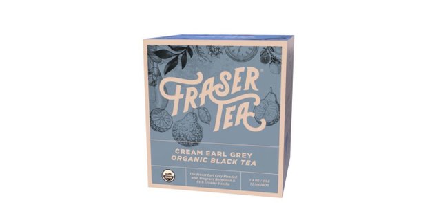 Cream Earl Grey Tea Box