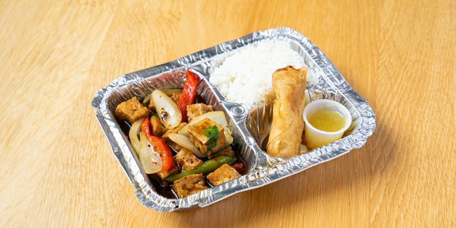 Individual Vegetarian Veggie Hot Basil