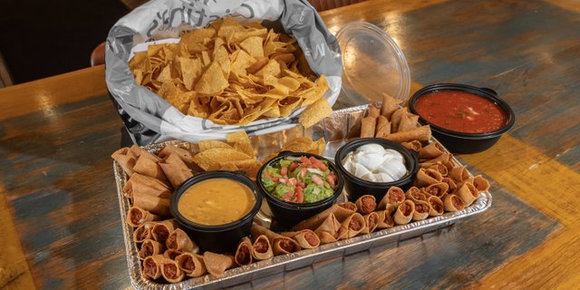 Flautitas Platter
