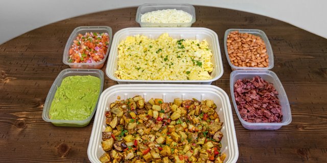 Breakfast Burrito Bowl Spread