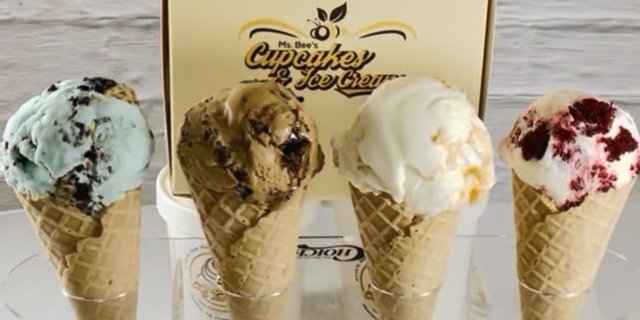 6 Single Scoops of Ice Cream