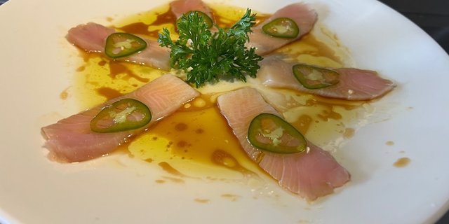 Hamachi Carpaccio