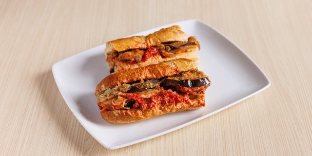 Eggplant Parmesan Sub
