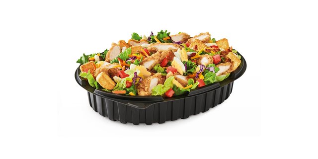 Crispy Chicken Tender Salad Boxed Meal