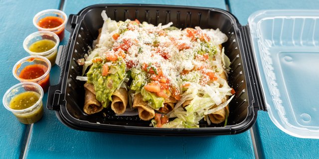 Beef Rolled Tacos