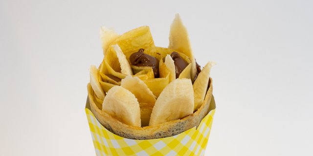 Nutella Banana Crepe