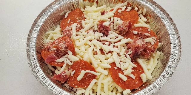 No Dough Pizza Bowl