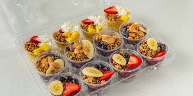 Mini Chia Puddings