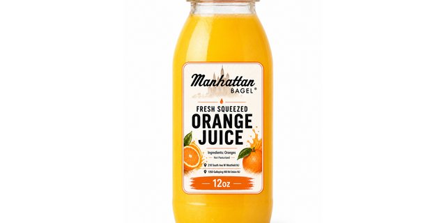Fresh Squeezed Orange Juice 12oz