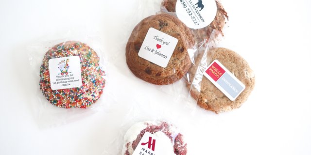 Stickers on Cookies