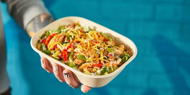 Vegetarian Packed Taco Bowl