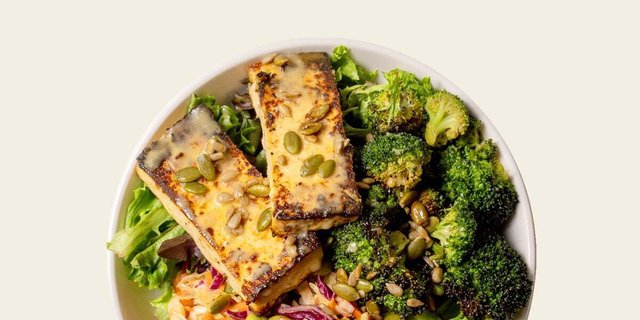 Miso Tofu Salad