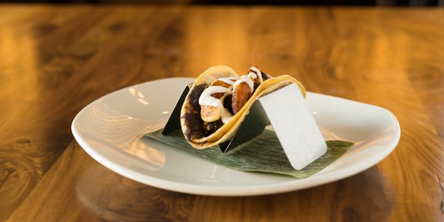 Portobello Mushroom Taco Bar