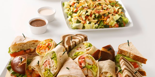 Deluxe Sandwiches & Wraps Package