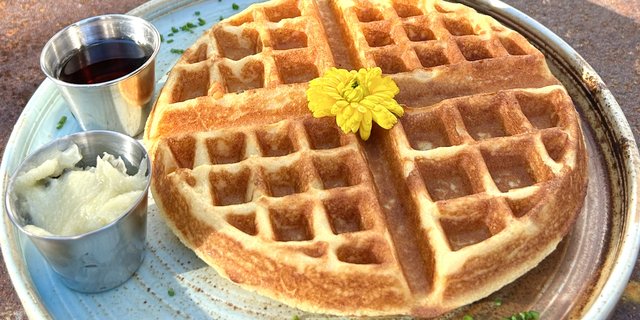 La Brea Cornbread Waffles