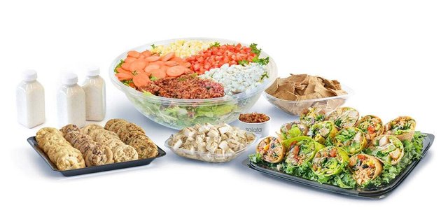 Wrap & Salad Combo for 10