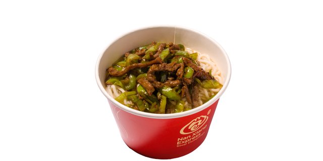 Shredded Beef & Pepper Noodles (Dry)