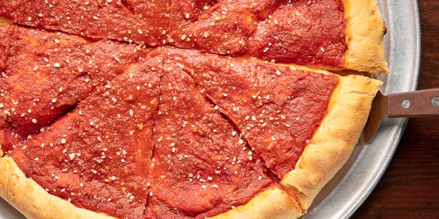 Chicago-Style Stuffed Deep Dish Pizza