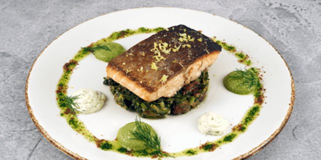 Pan-Roasted Salmon