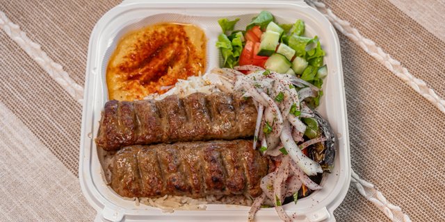 Lamb Kebab Plate