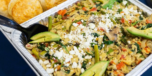 Vegetarian Scramble Buffet