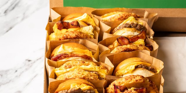 Sausage, Egg & Cheese Sandwiches