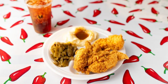 Champy's Basic Half & Half Plate