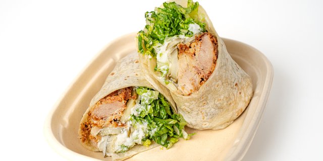 Crispy Chicken Wrap Platter