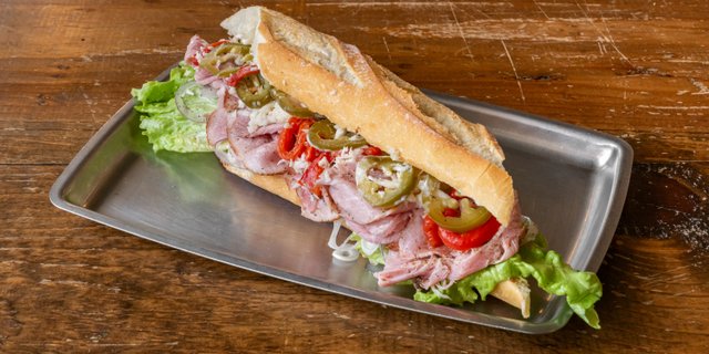 Hickory Smoked Ham Sandwich