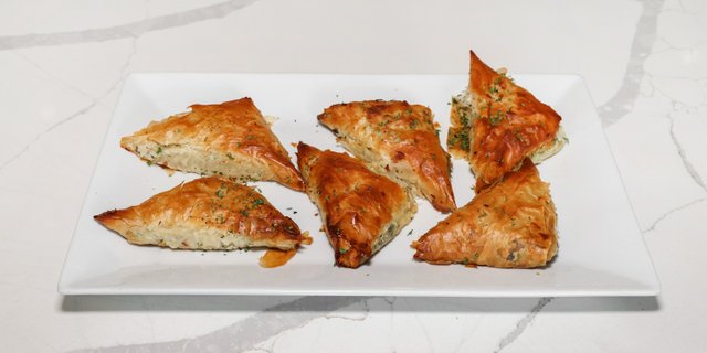 Individual Spinach Pie