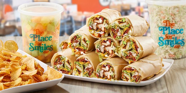 Chicken Bacon Ranch Wraps - Spread