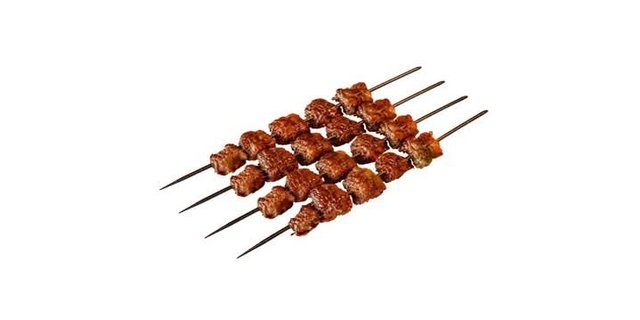 Charcoal-Grilled A5 Wagyu Fatty & Lean Skewers (5 Pcs)