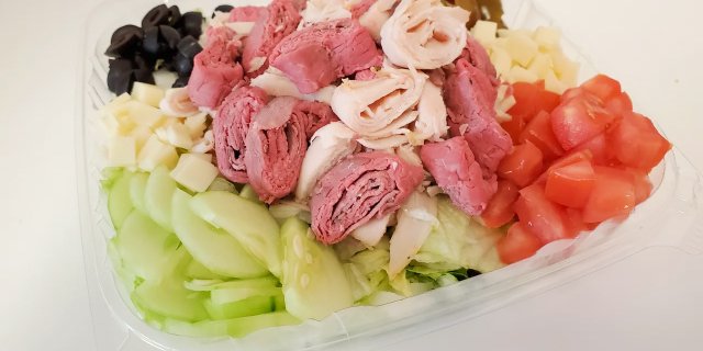 Roast Beef & Turkey Salad Platter