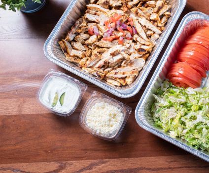 Grilled Chicken Gyro Kit