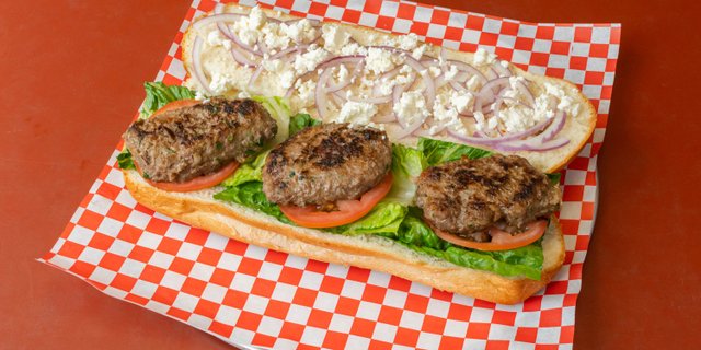 Mediterranean Kofta Sandwich