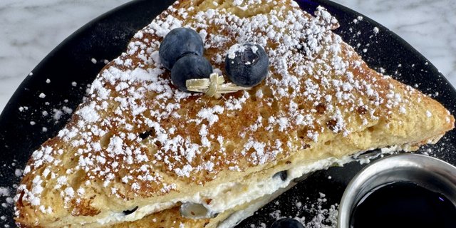 Blueberry & Citrus Ricotta French Toast