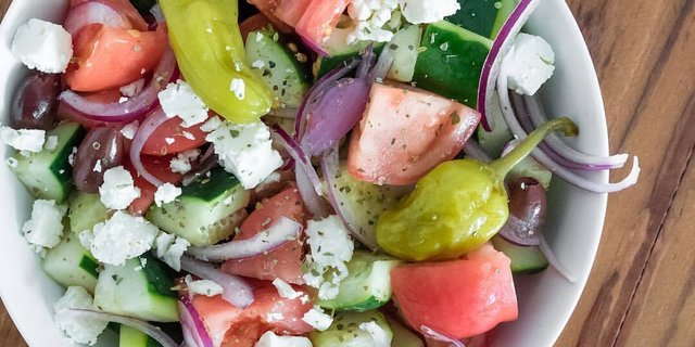 Individual Greek Salad