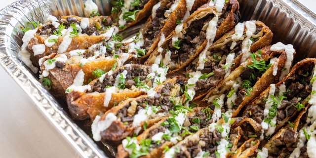 Wagyu Beef Shawarma Egg Rolls