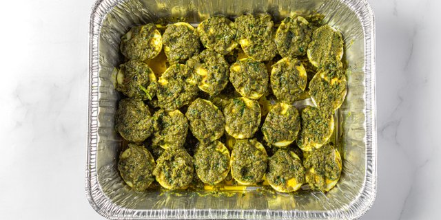 Green Boiled Fry Tray