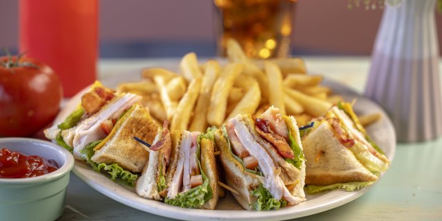 Rainmaker Turkey Club Sandwich