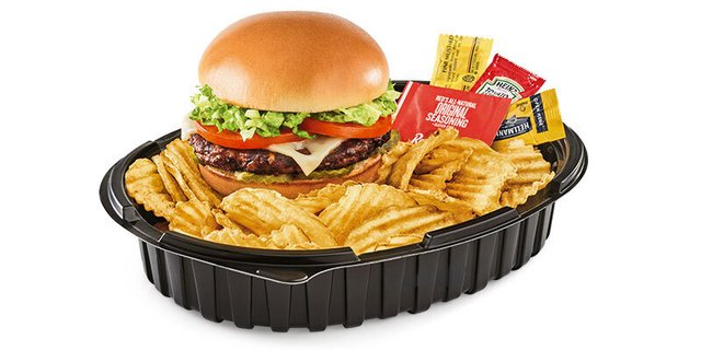 Veggie Burger Boxed Lunch