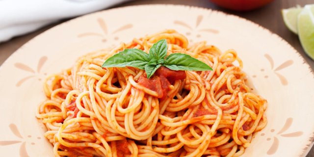 Individual Spaghetti & Marinara Sauce