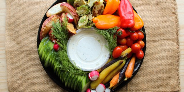 Garden Crudite Platter