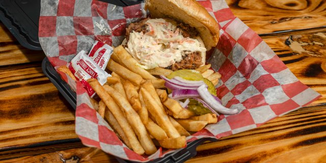 Pulled Pork Sandwich Boxed Lunch