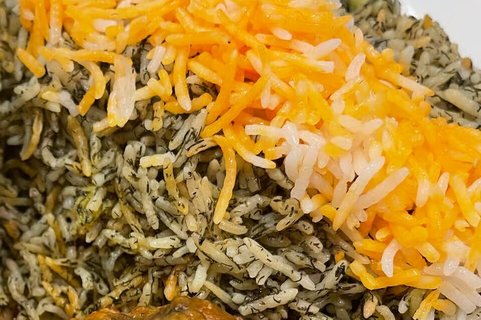 Baghali Polo Rice