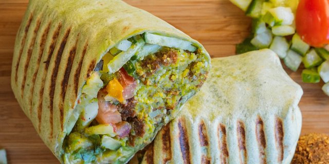 Vegan Falafel Wrap