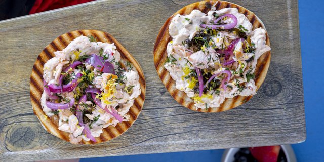 Smoked Salmon Spread Board